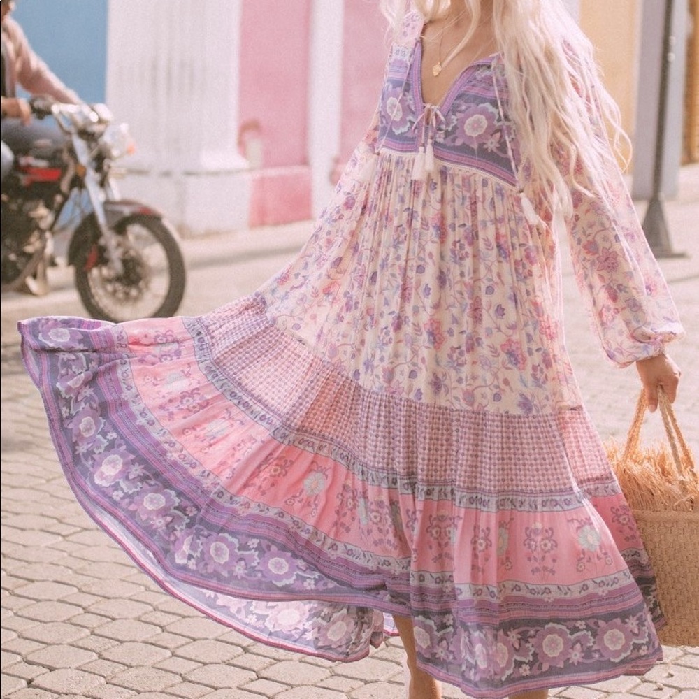 Spell and Gypsy portobello midi dress